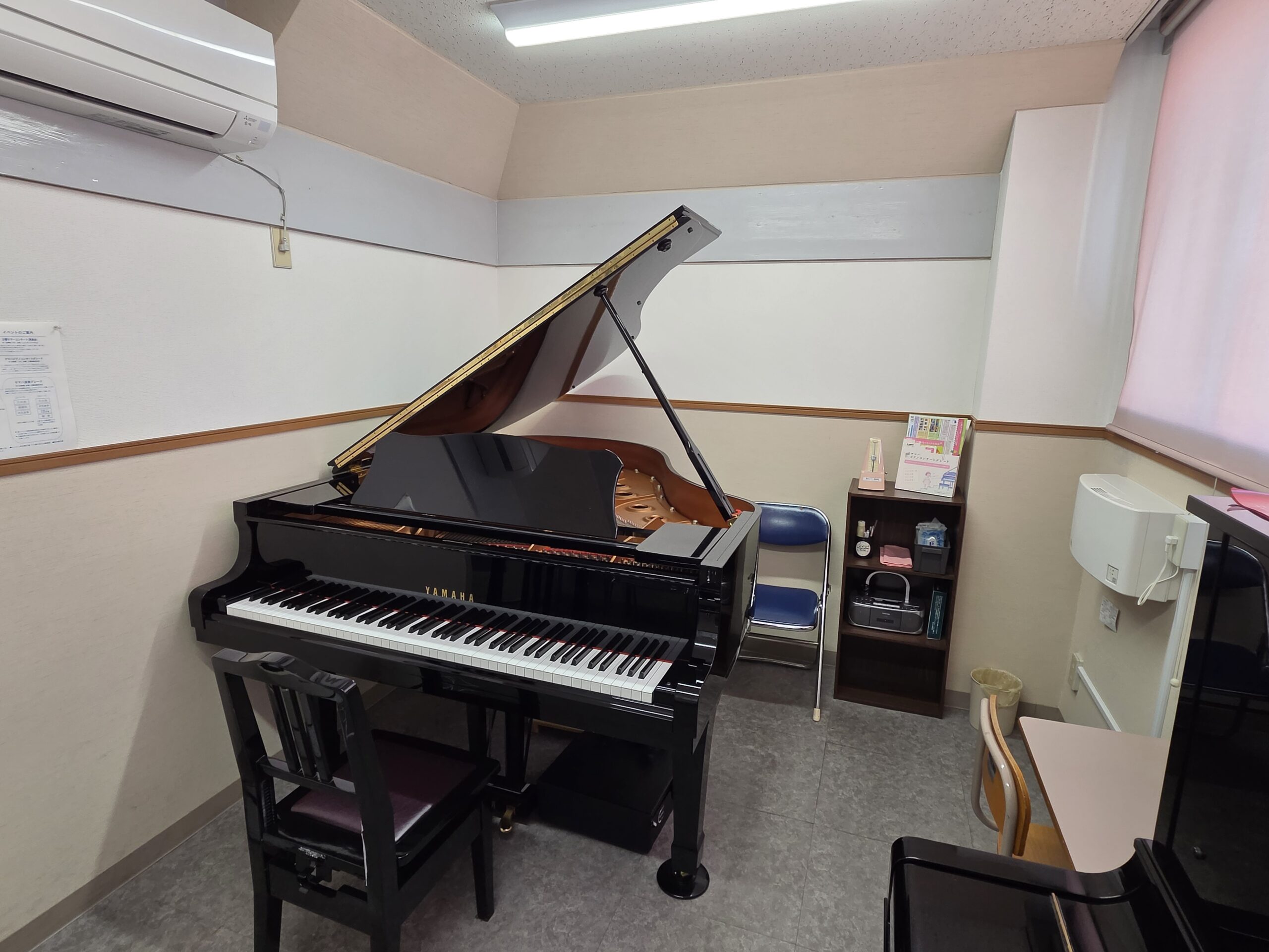 グランドピアノ室｜岐阜店（長良音楽センター）