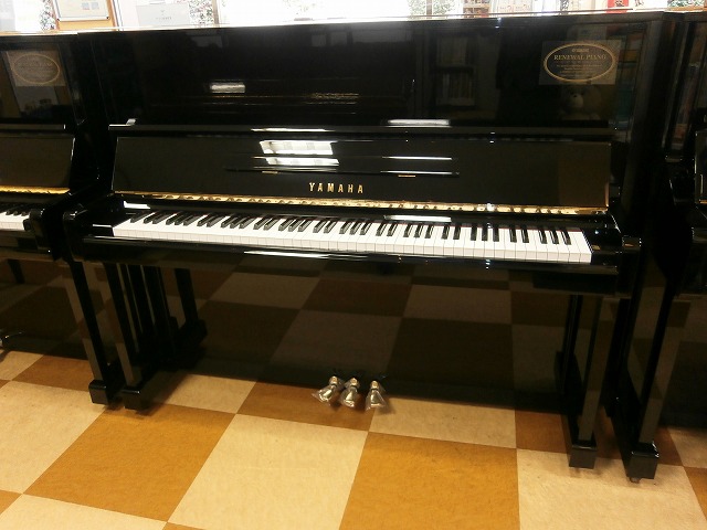 ヤマハリニューアルピアノ　U10BL  1989年製